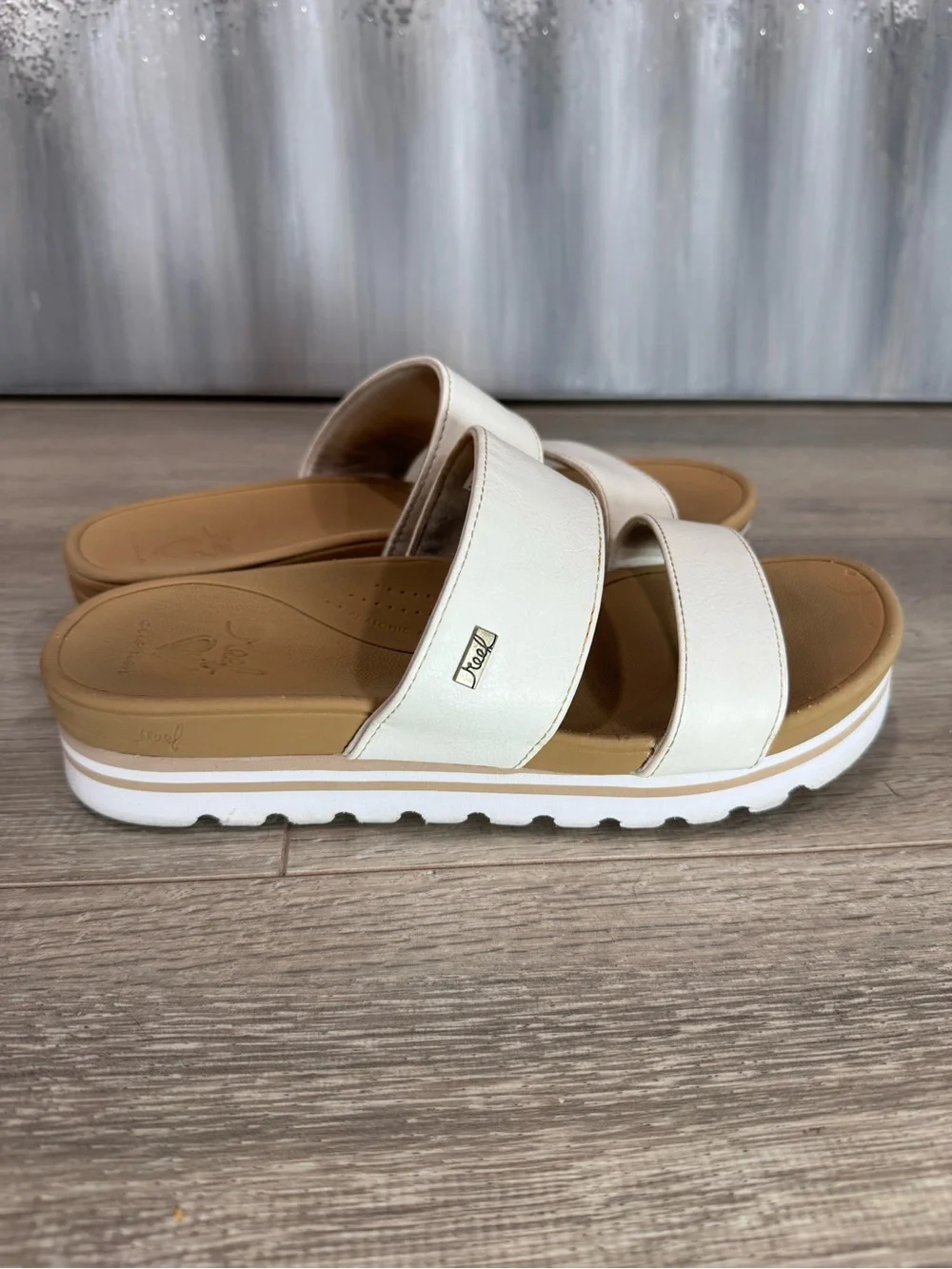 Reef Women’s Banded Horizon Hi Slide Sandal